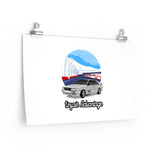 Jon Forney | 1983 Audi turbo quattro coupe | @dj4.massivesound | Poster