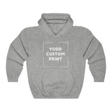 Ford custom print unisex hoodie sport grey