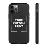Custom Print | iPhone Cases - Black
