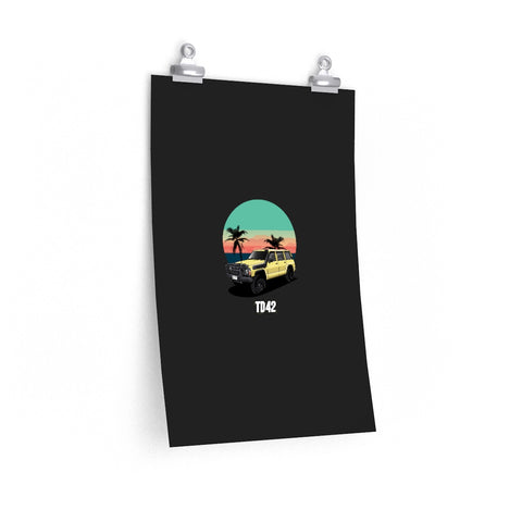 Tyler Floss | 1988 Nissan patrol y60 | Poster