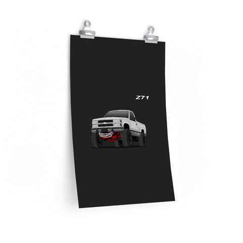 Joel Gracia | 1995 Chevy Silverado | Poster