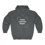 Custom Print Unisex | Zip Up Hoodie