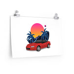 Michae Carruth |  1999 CHEVROLET CAMARO SS, Hugger Orange 1-375 | Poster