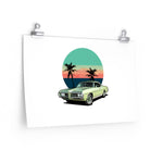 Samuel Van Dyke | 1969 Pontiac Bonneville 428 Convertible | Poster
