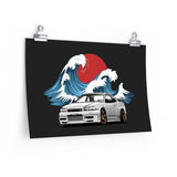Samuel Rasmussen | 1999 nissan skyline R34 GTR | Poster