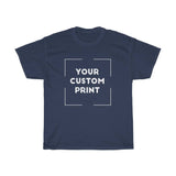 trucks custom print unisex t-shirt navy