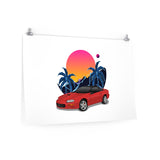 Michae Carruth |  1999 CHEVROLET CAMARO SS, Hugger Orange 1-375 | Poster