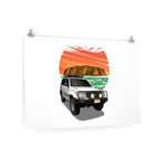 James Hillier | 1999 Toyota 105 series landcruser | Poster