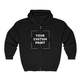 Custom Print Unisex | Zip Up Hoodie