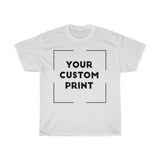 bmw custom print unisex t-shirt white