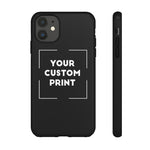 Custom Print | iPhone Cases - Black