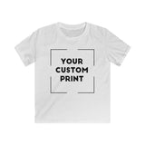 custom print for kids unisex t-shirt white