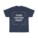 Acura custom print unisex t-shirt navy