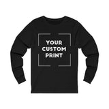 motorbikes custom print unisex long sleeves black