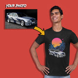 bmw custom print unisex t-shirt