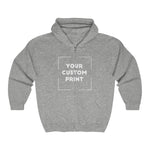 Custom Print Unisex | Zip Up Hoodie