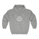 Custom Print Unisex | Zip Up Hoodie