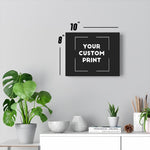 10 x 8 BMW custom print canvas mockup black