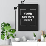 12 x 16 Ford custom print canvas mockup black
