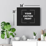 14 x 11 BMW custom print canvas mockup black