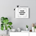 10 x 8 BMW custom print canvas mockup white