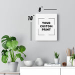 8 x 10 Ford custom print canvas mockup white