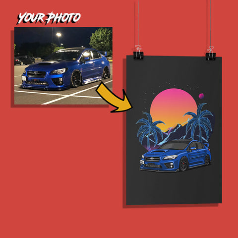 custom print poster mockup