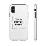 Custom Print | iPhone Cases - White