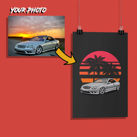 euro custom print poster mockup