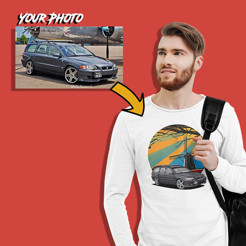 euro custom print unisex long sleeves