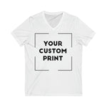 JDM cars custom JDM v-neck unisex shirt white