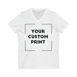 JDM cars custom JDM v-neck unisex shirt white