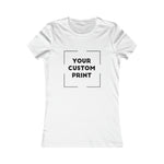 JDM cars custom JDM women's fitted t-shirt white