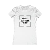JDM cars custom JDM women's fitted t-shirt white