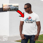 JDM cars custom JDM apparel unisex t-shirt mockup white