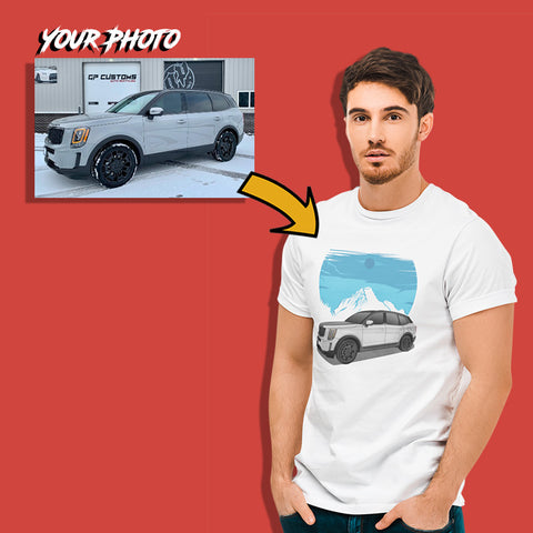 kdm custom print for men t-shirt