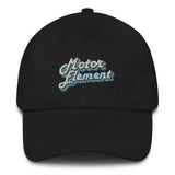 Motor Element Retro Cursive Dad Hat