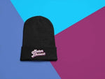 Retro Cursive Beanie