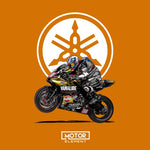 motorcycles custom digital drawing mockup yamaha r1