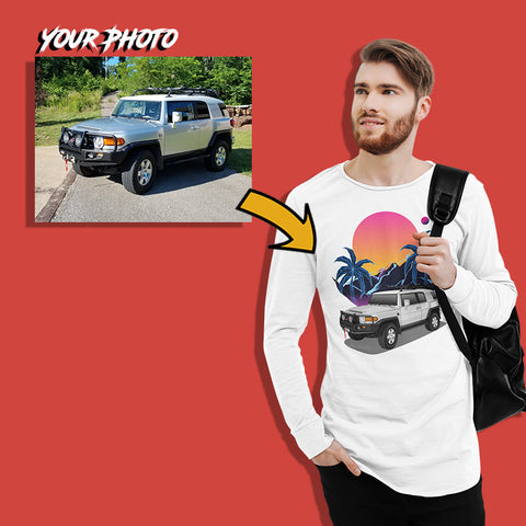 offroad custom print unisex long sleeves