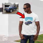 trucks custom print-t-shirt for men mockup white