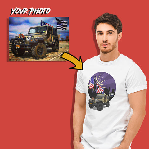 usdm custom print for men t-shirt